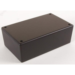 CAJA DE MONTAJE 200x110x65mm COLOR NEGRO