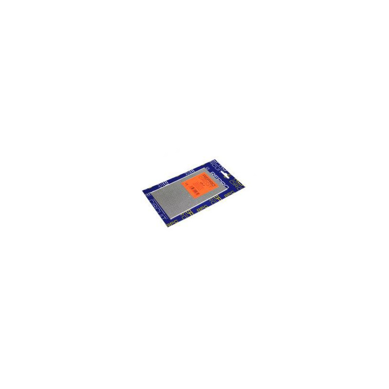PLACA PERFORADA BAQUELITA PISTAS 90x155mm CP7