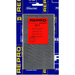 PLACA PERFORADA BAQUELITA PISTAS 90x155mm CP7