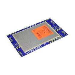 PLACA PERFORADA BAQUELITA TOPOS 100x160mm CT19