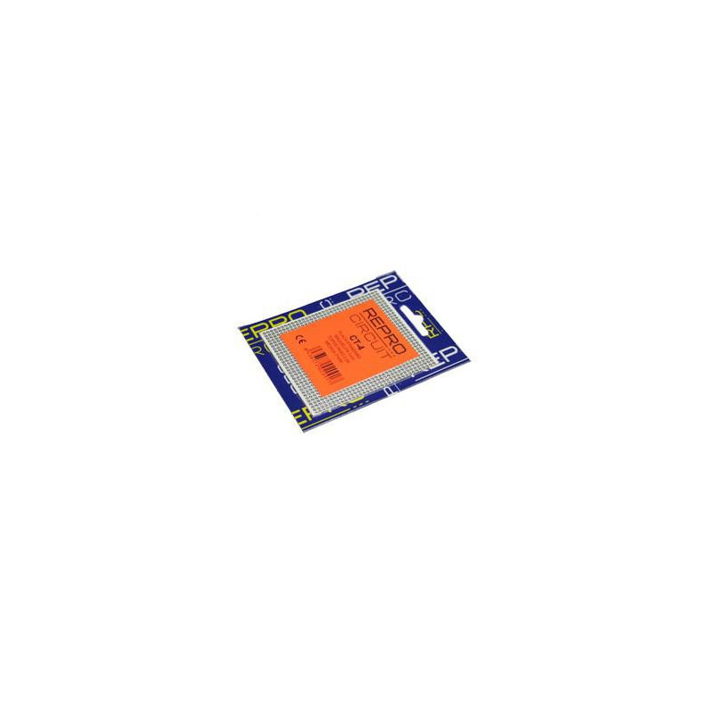 PLACA PERFORADA BAQUELITA TOPOS 77x90mm CT4