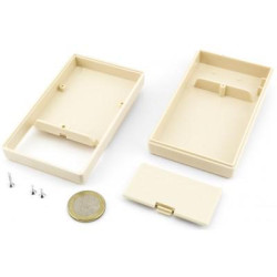 CAJA PLASTICO BLANCA PP18  BATERIA  102X60X26MM