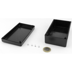CAJA PLASTICO SUPERTRONIC PP19 NEGRA125x70x45mm