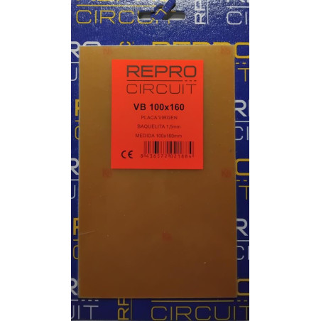 PLACA VIRGEN BAQUELITA 1 CARA 100x160mm VB100X160
