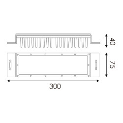 Foco Modular LED Speed 50W - DSC  3000K