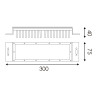 Foco Modular LED Speed 50W - DSC  3000K