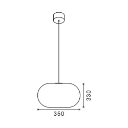 Lámpara LED de Techo  56W - DSC  CCT