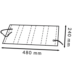 Panel Flexible 24V IP20 40W 120º CCT  CCT