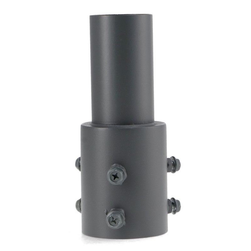 Brazo Adaptador para Farola Gris de ø 78 mm a ø 58 mm