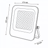 Foco Proyector Led Palermo 50W CCT  CCT