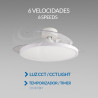 Ventilador de techo LED Paack Ø107 cm  CCT