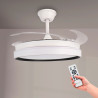 Ventilador de techo LED White Brooks Ø106 cm  CCT