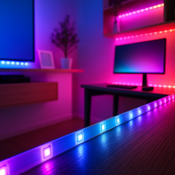 Pack Tira de LED USB 5V 5050 RGB - 2 metros  RGB