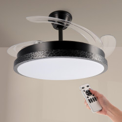 Ventilador de techo LED Black Rail Ø106 cm