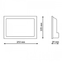 Foco Proyector Led Serie Dome 100W  4000K