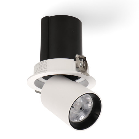Foco LED orientable Tube Round 12W - DSC  3000K