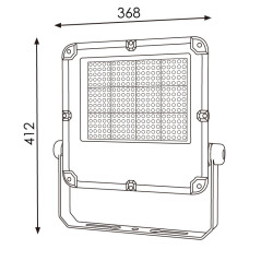 Foco proyector LED Slim Series 200W - DSC  5000K