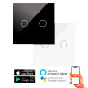 Interruptor Táctil Doble con WIFI - DSC  Blanco
