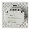 Interruptor Táctil Doble con WIFI - DSC  Blanco