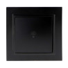 Interruptor Simple Pulsador - EP  Negro