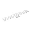 Foco LED Shoiler 18W para carril magnético Blanco 48V Serie 20mm - DSC  3000K