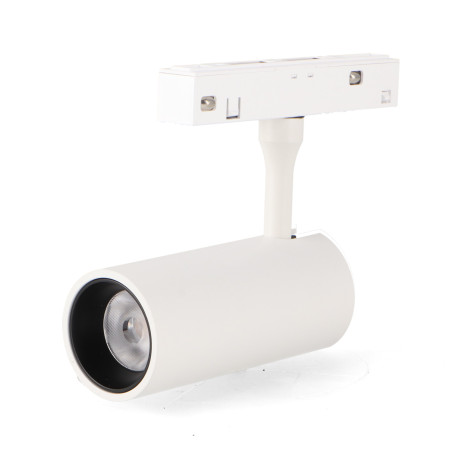 Foco Led Fint 7W Para Carril Magnético Blanco 48V Serie 20mm - DSC  3000K
