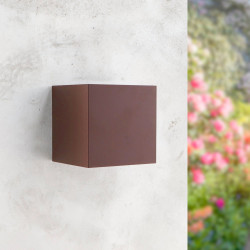Aplique de Pared LED Rust Cube 12W IP54  CCT