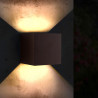 Aplique de Pared LED Rust Cube 12W IP54  CCT