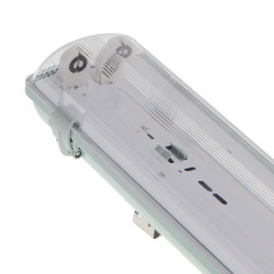 Pantalla Estanca para dos tubo LED Platno 1200 mm