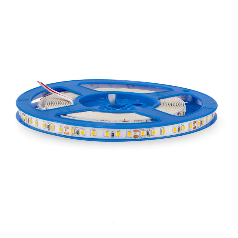 Tira LED 24V SMD Ziadna IP20 9W/m - 5 Metros - DSC  3000K