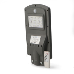 Farola Solar LED para Alumbrado Público 20W con Sensor - DSC  6000K