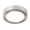 Panel de Superficie Serie Slim Niquel Circular 20W - DSC  6400K