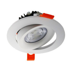 Foco Downlight LED orientable CobMon 10W - DSC  3000K