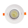 Foco Downlight LED orientable CobMon 10W - DSC  3000K