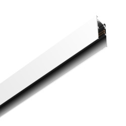 Carril magnético 2 metros Serie 20mm - DSC  Blanco