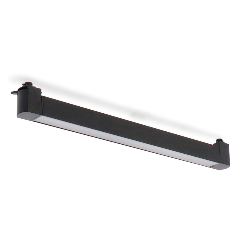 Foco LED para carril Lineal Dhin Negro 24W Monofásico - DSC  4500K