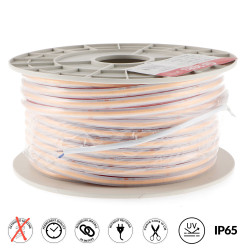 Tira de Led 220V Cob point 10W/m IP65 - 50 Metros  3000K