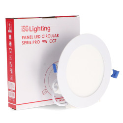 Panel LED Circular Serie Pro 9W CCT  CCT