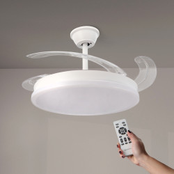 Ventilador de techo LED White Otah Ø107 cm  CCT