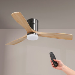 Ventilador de techo LED Níquel Energy  CCT