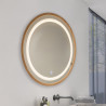 Espejo para Baño LED 15W Wood Round CCT  CCT