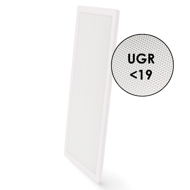 Panel Led de superficie Rectangular Serie Home 120X30 Cm 40W  CCT