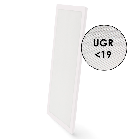 Panel Led de superficie Rectangular Serie Home 120X30 Cm 40W  CCT
