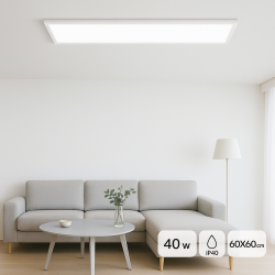 Panel Led de superficie Rectangular Serie Home 120X30 Cm 40W  CCT