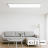 Panel Led de superficie Rectangular Serie Home 120X30 Cm 40W  CCT
