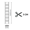 Tira LED 24V SMD Clasic IP65 12W/m - 5 Metros - DSC  6000K
