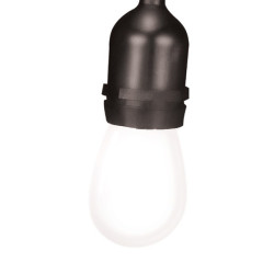 Guirnalda Led Solar 3W de 12 casquillos E27 Exterior IP65 - DSC  RGB+WW