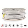 Tira de Led 220V Cob point 15W/m IP67 - 50 Metros - DSC  2700K