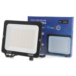 Foco Proyector Led Verona Black 100W CCT  CCT