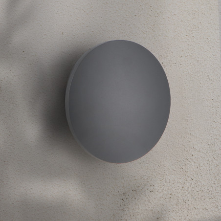 Aplique de Pared LED Grey Forus 15W IP54 CCT  CCT